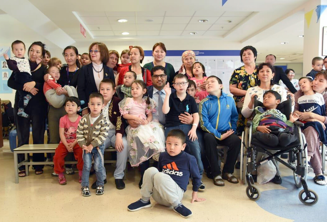 UAE Ambassador visits children's hospitals in Astana