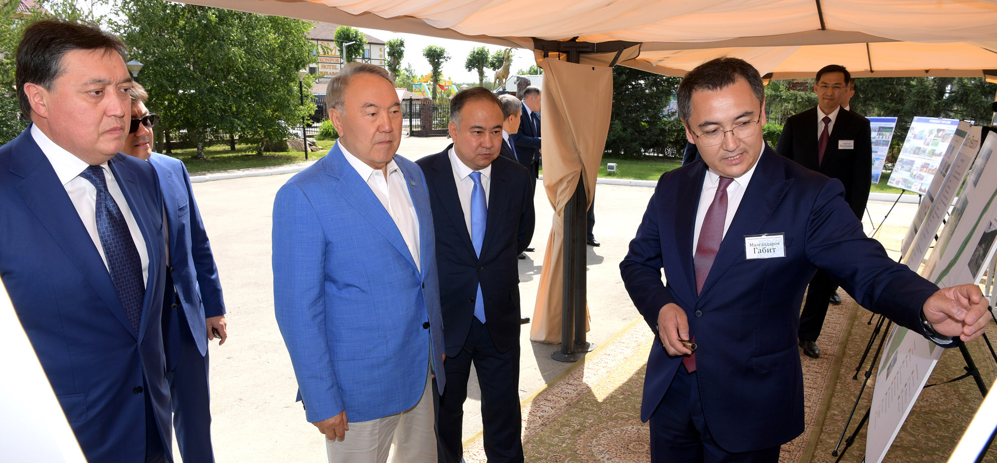 Kazakh President visits «Visit Centre»