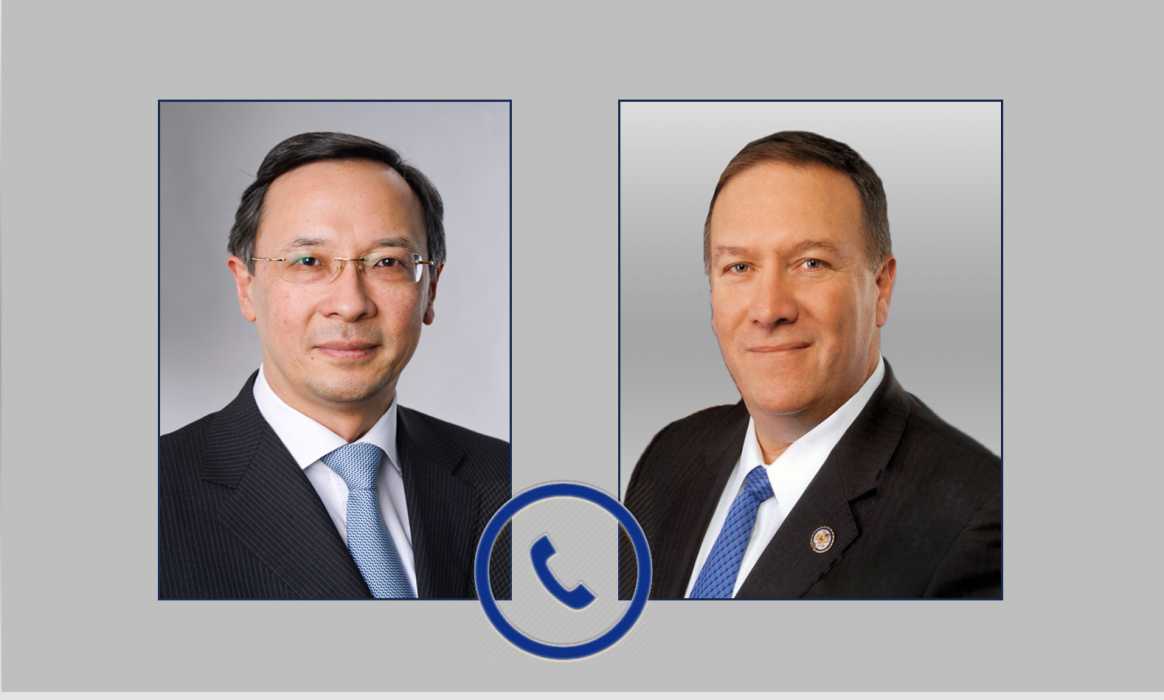 Kairat Abdrakhmanov and Michael Pompeo discussed the follow-up of the visit of the President of Kazakhstan to Washington