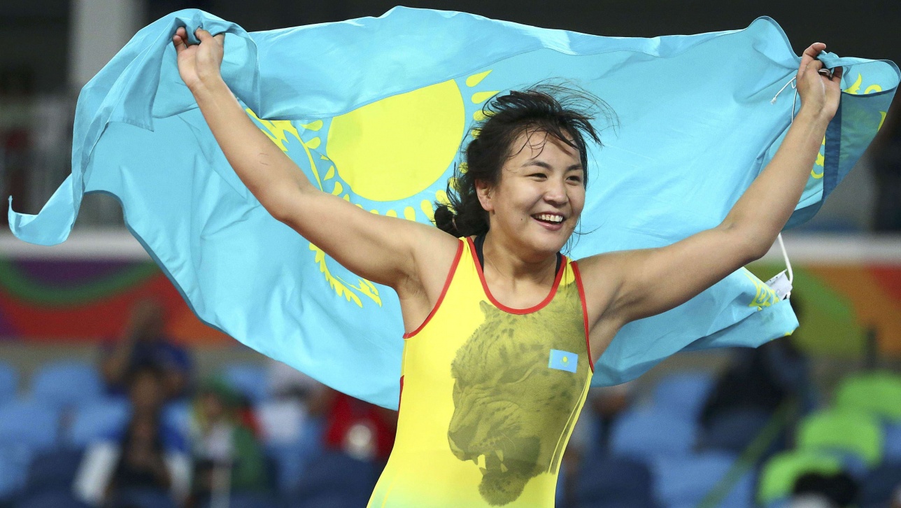 Elmira Syzdykova wins bronze medal at the Asian Games 2018