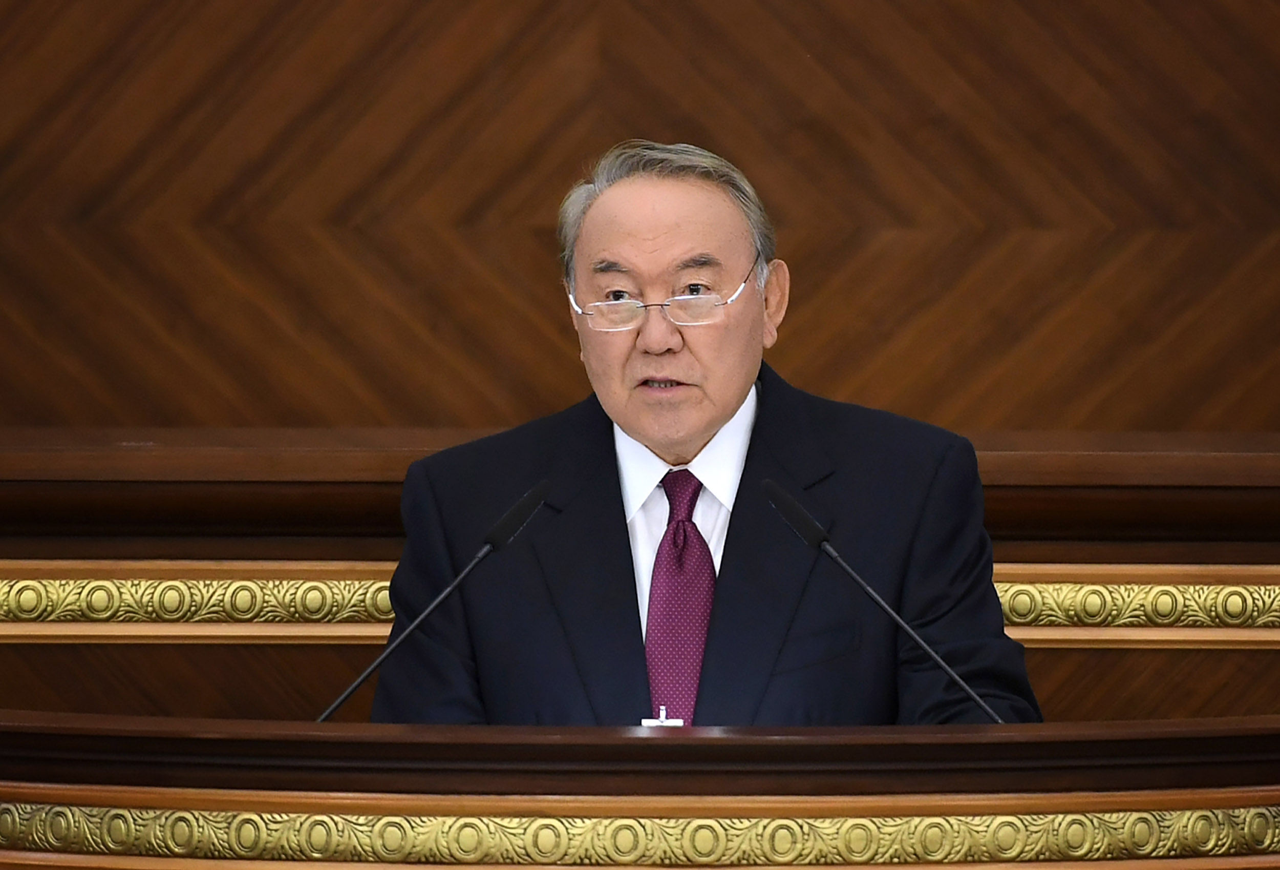 Kazakh President participates in the joint session of the Parliament Chambers