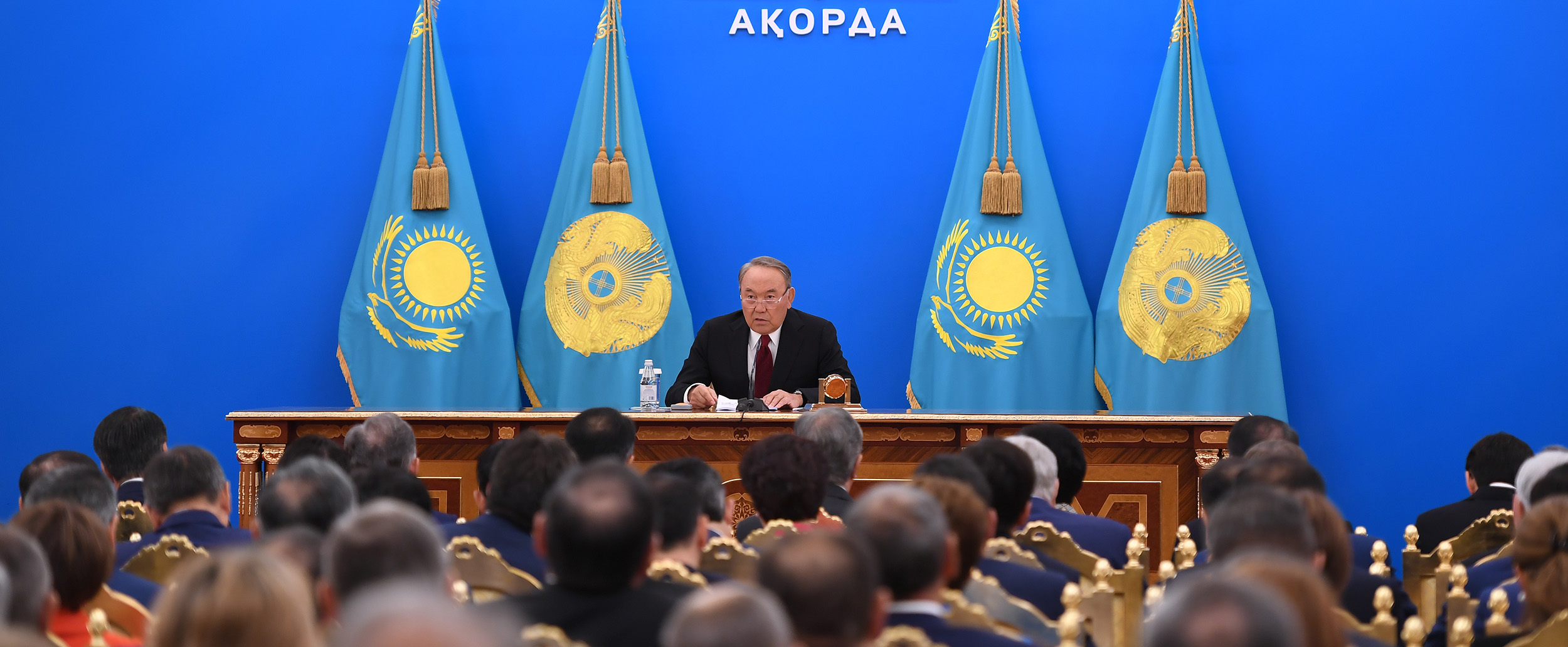 Nursultan Nazarbayev delivers his annual Address to the nation