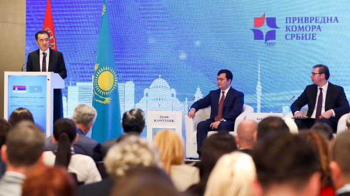 Prime Minister holds a meeting with President of Serbia and participates in Kazakh-Serbian business forum 
