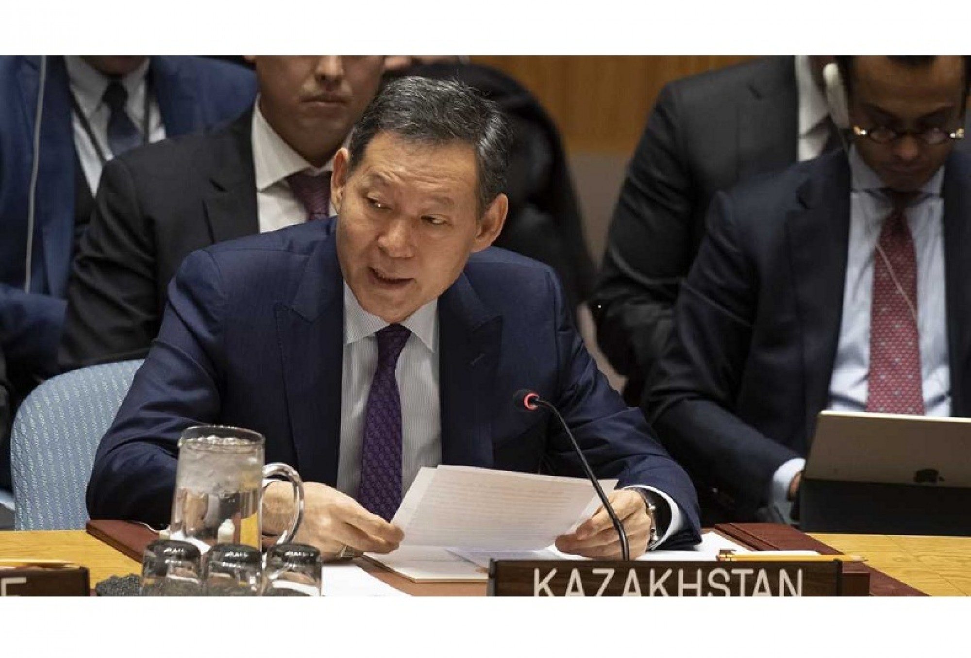 Kazakhstan supported the resolution of the UN Security Council to cancel sanctions against Eritrea