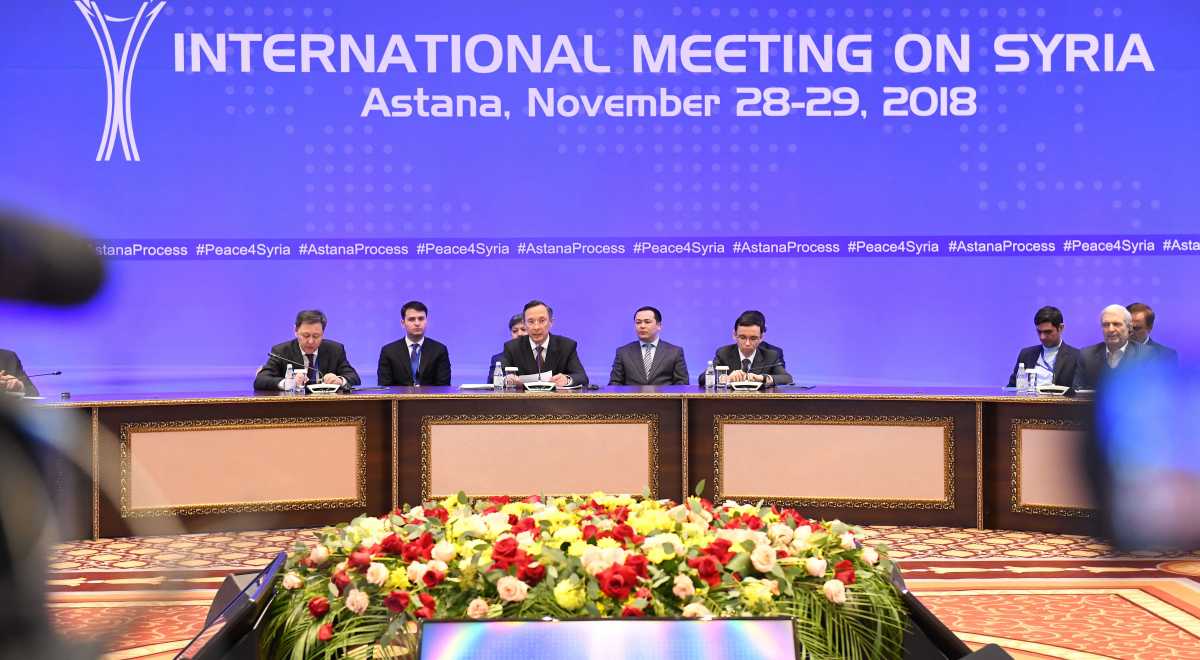 Joint Statement by Iran, Russia and Turkey on the International Meeting on Syria in Astana 28-29 November 2018