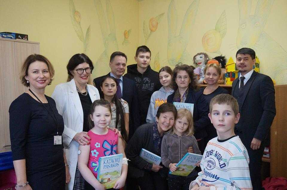 ​Kazakh fairy tales in Lithuanian language published in Vilnius
