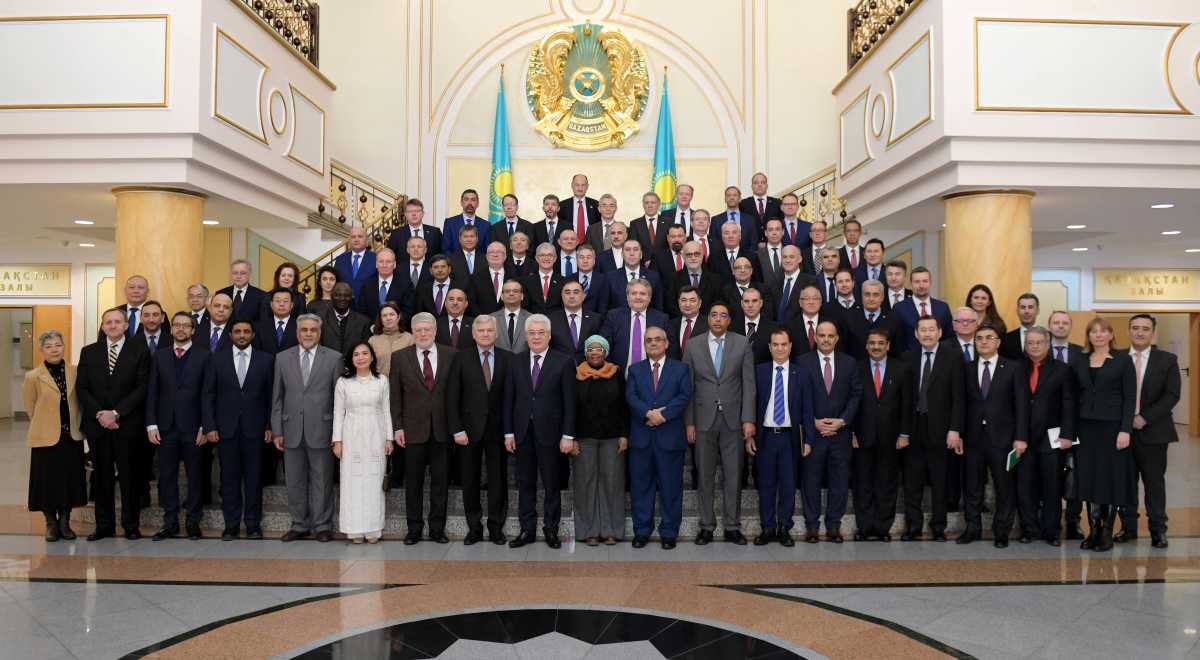Kazakh Foreign Ministry holds meeting with diplomatic corps