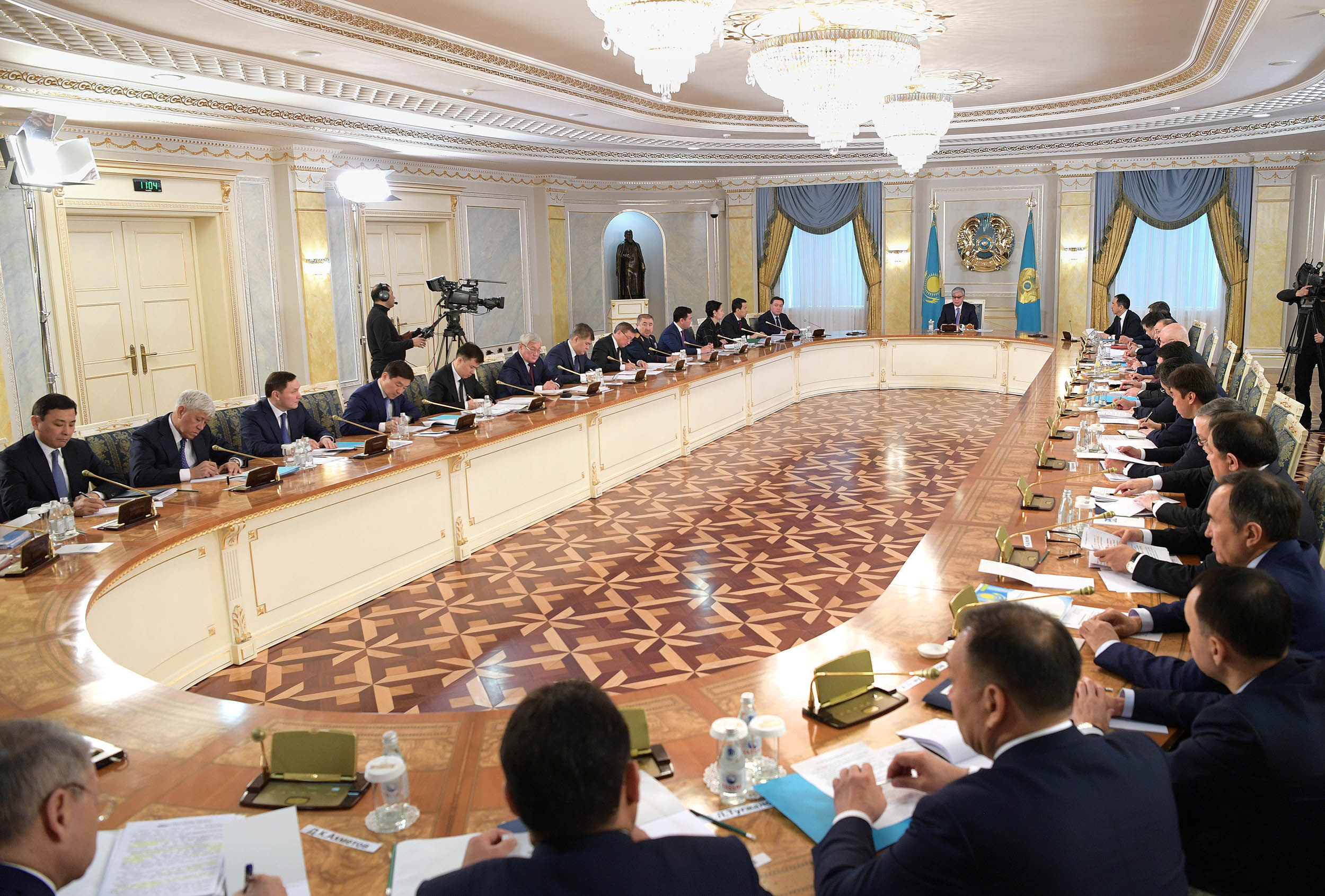 The meeting with the participation of regional akims, cities of Nur-Sultan, Almaty and Shymkent hold in Nur-Sultan