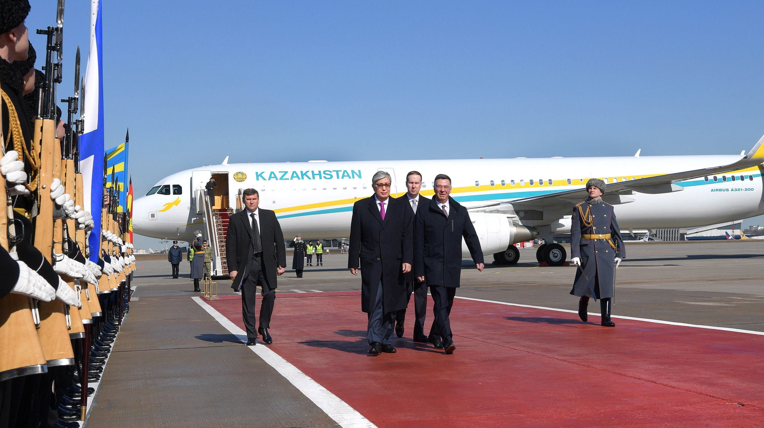 Kassym-Jomart Tokayev begins official visit to Russia