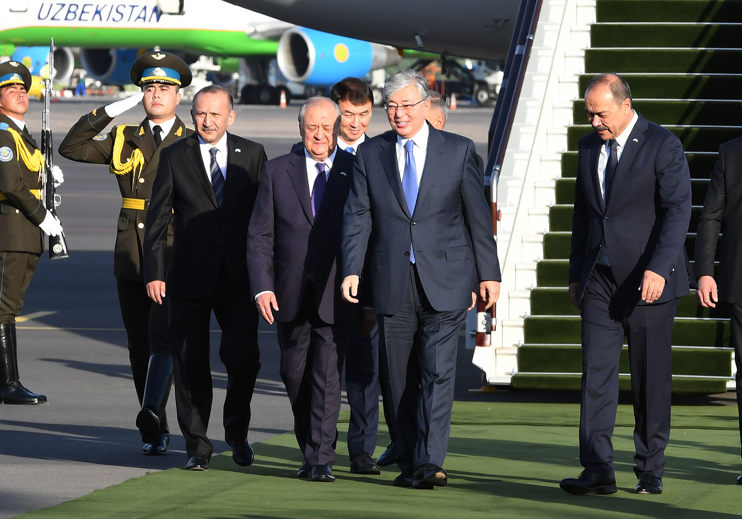 Kazakh President starts state visit to the Republic of Uzbekistan