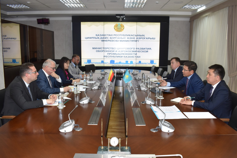 Askar Jumagaliyev and German Ambassador Tilo Klinner meets in Nur-Sultan
