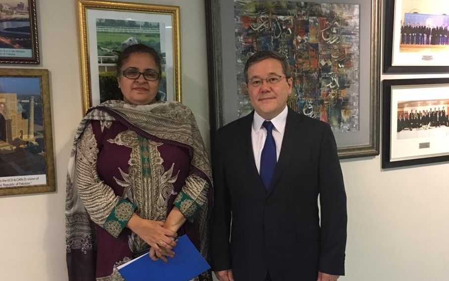 The Ambassador of Kazakhstan to Pakistan called on Additional Secretary of the MFA of Pakistan