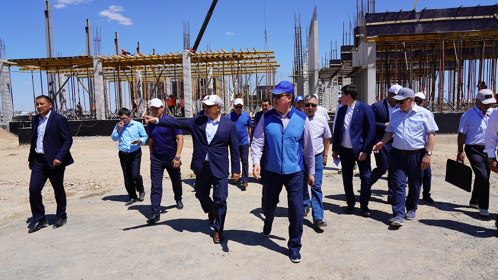Prime Minister Askar Mamin visits Turkistan region and Shymkent with a working trip