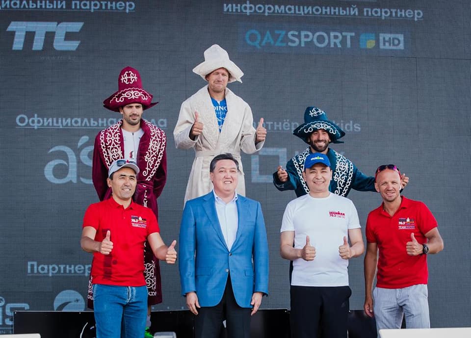Over 1400 participants from 50 countries took part in  IRONMAN 70.3 ASTANA