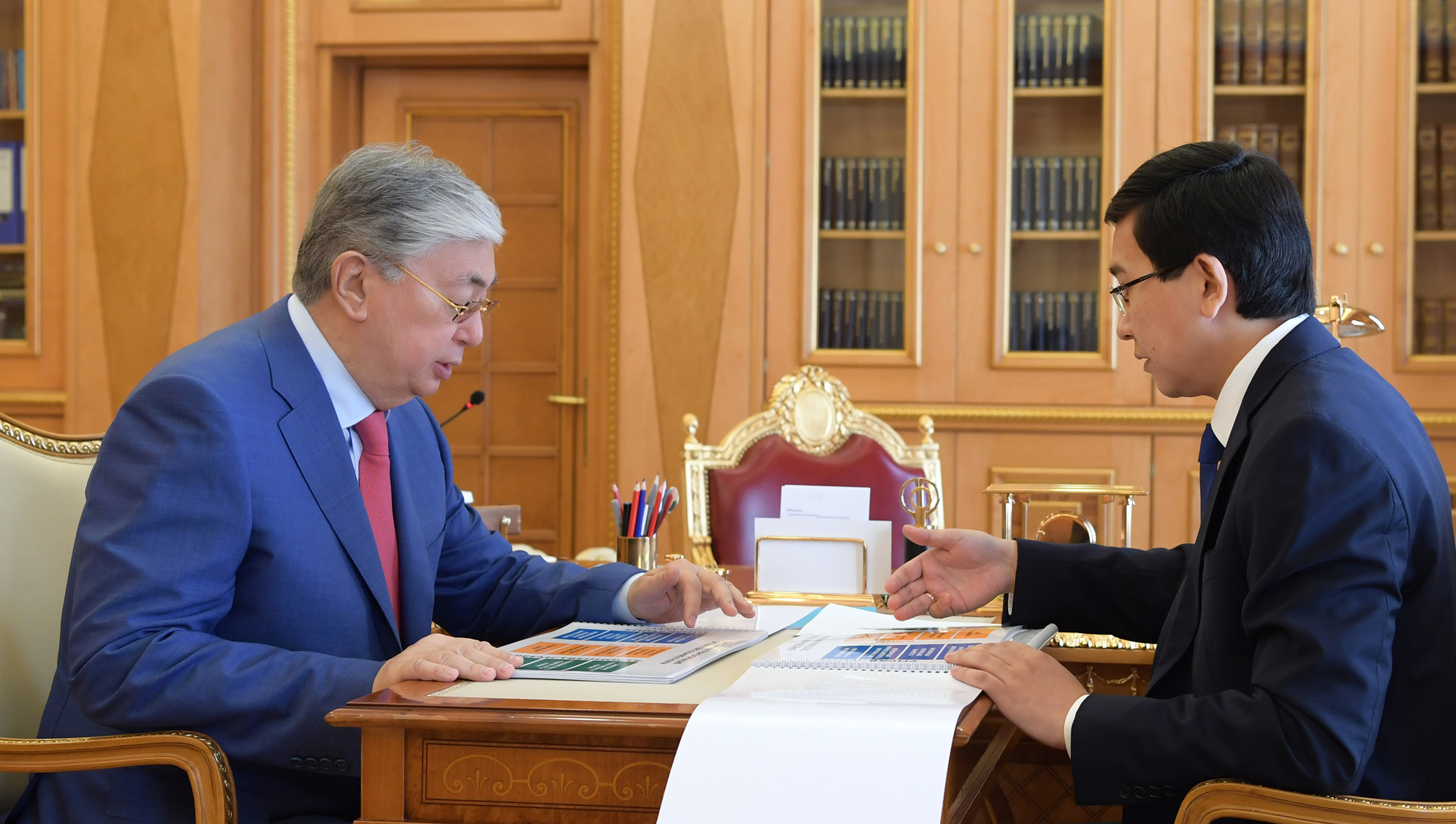 Head of State receives Minister of Education and Science Askhat Aymagambetov