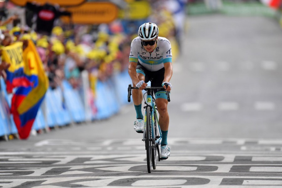 Tour de France. Stage 18. Alexey Lutsenko takes third place in Valloire