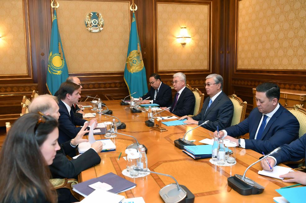 Kasym-Zhomart Tokayev receives US Deputy Secretary of State David Gale