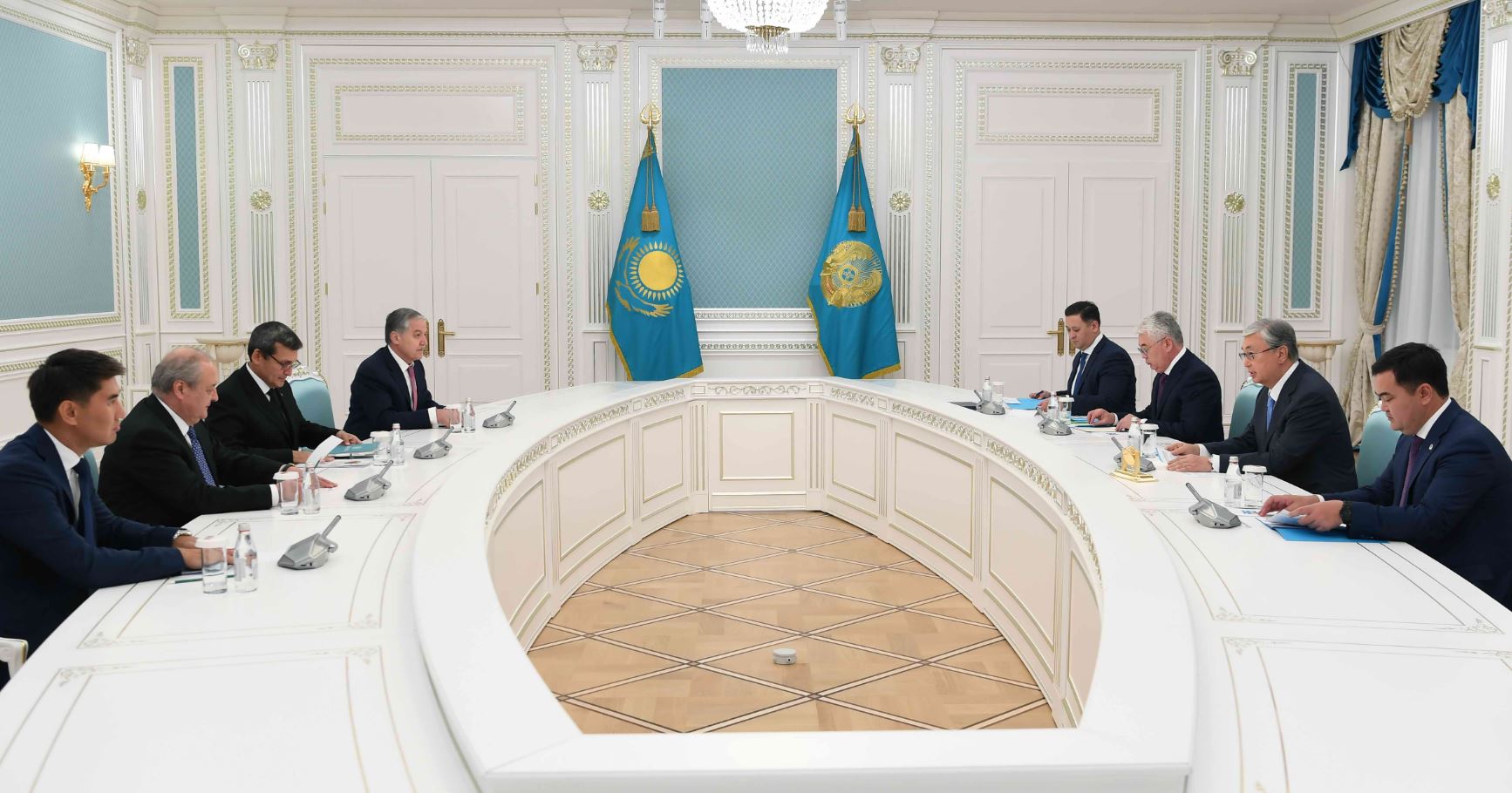 K.Tokayev meets the Ministers of foreign Affairs of the Central Asian countries