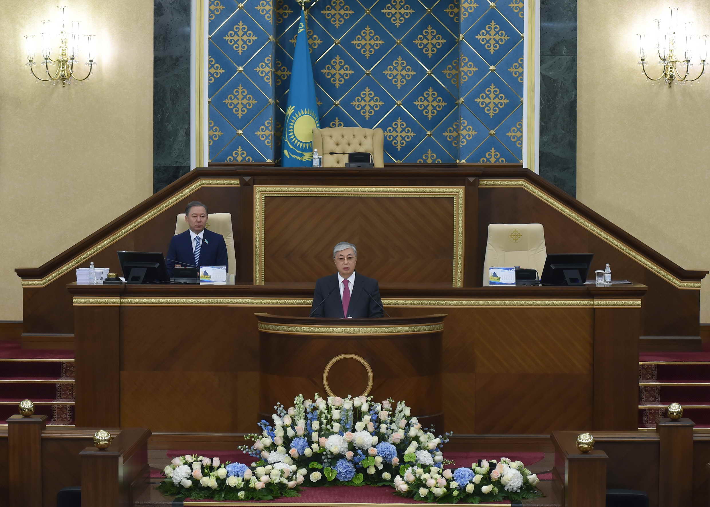 Kassym-Jomart Tokayev delivered his State of the Nation Address
