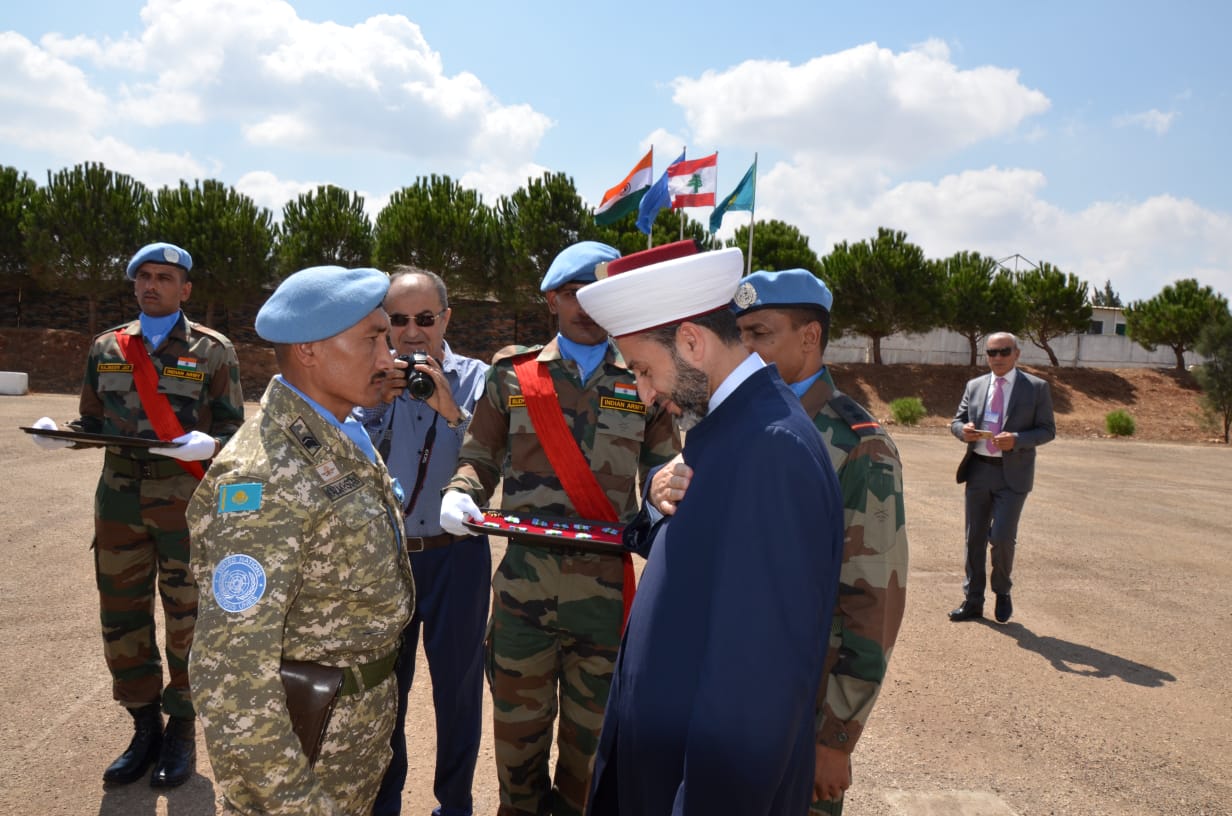 Kazakh peacekeepers receive UN medals