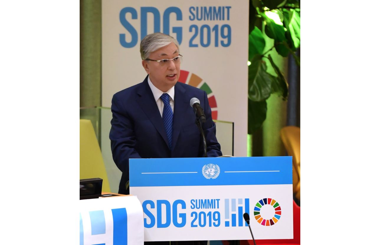 Tokayev speaks at the High-Level Forum on Sustainable Development
