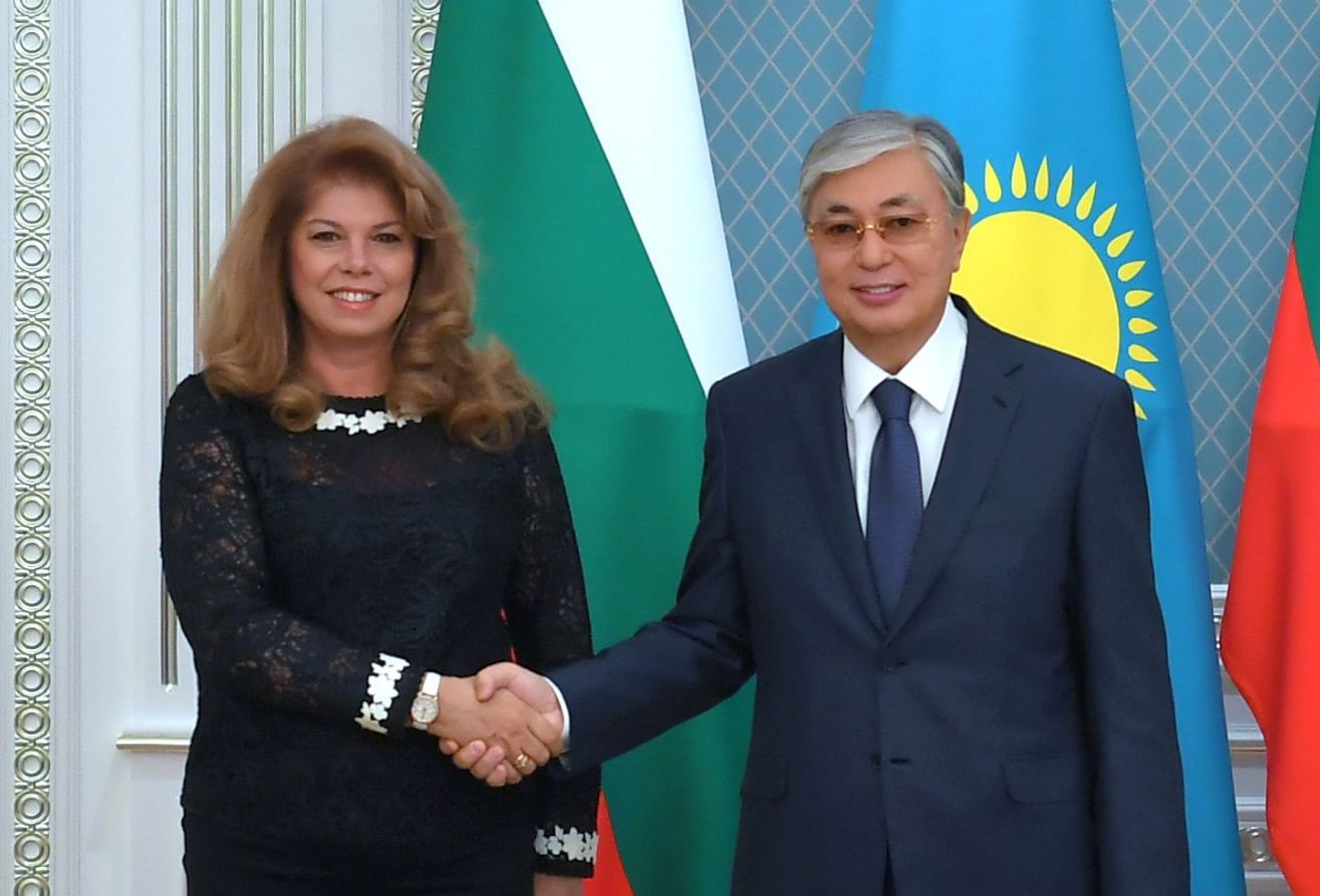 President meets Vice President of Bulgaria