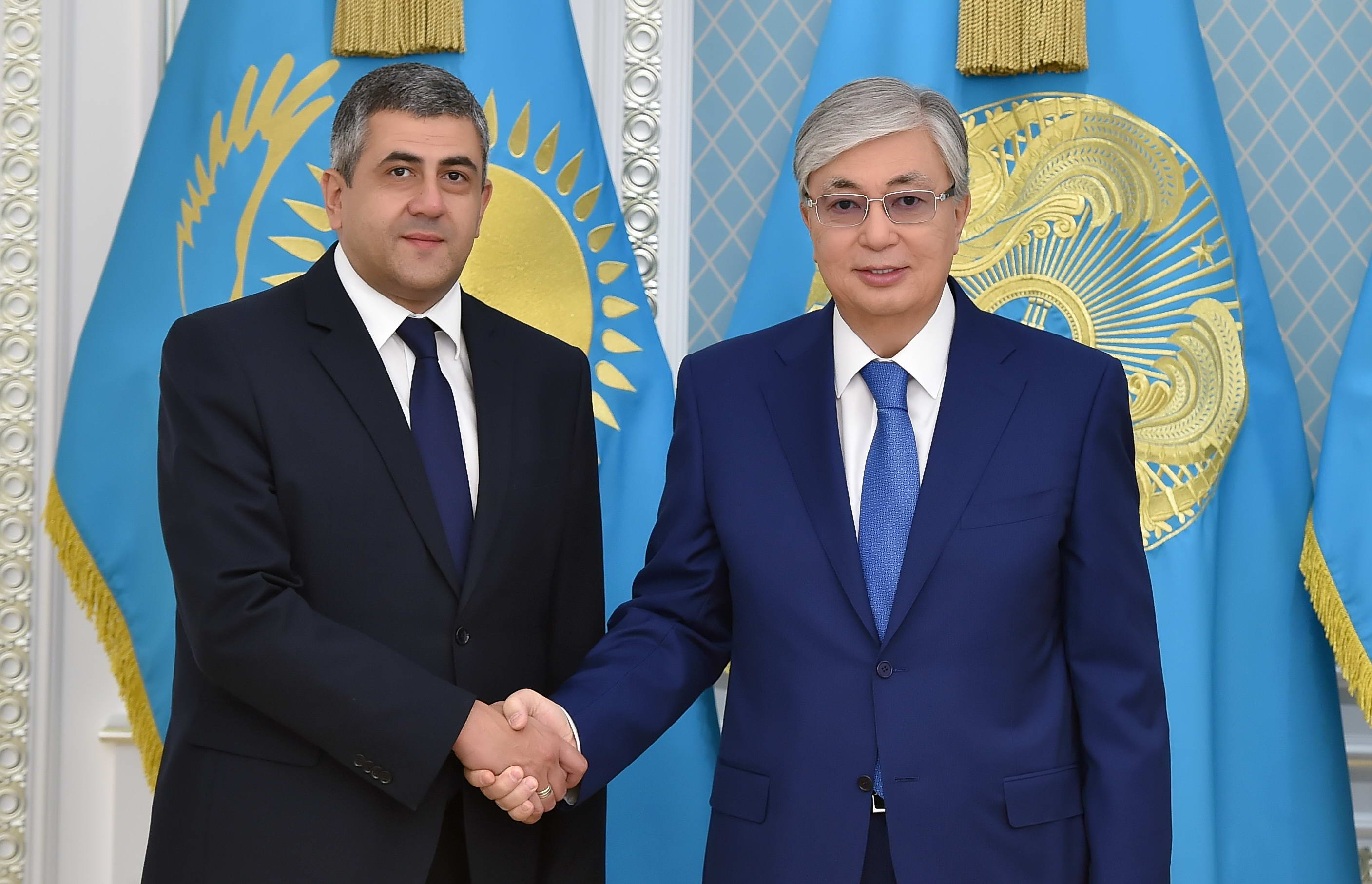 Tokayev meets UNWTO Secretary-General Zurab Pololikashvili