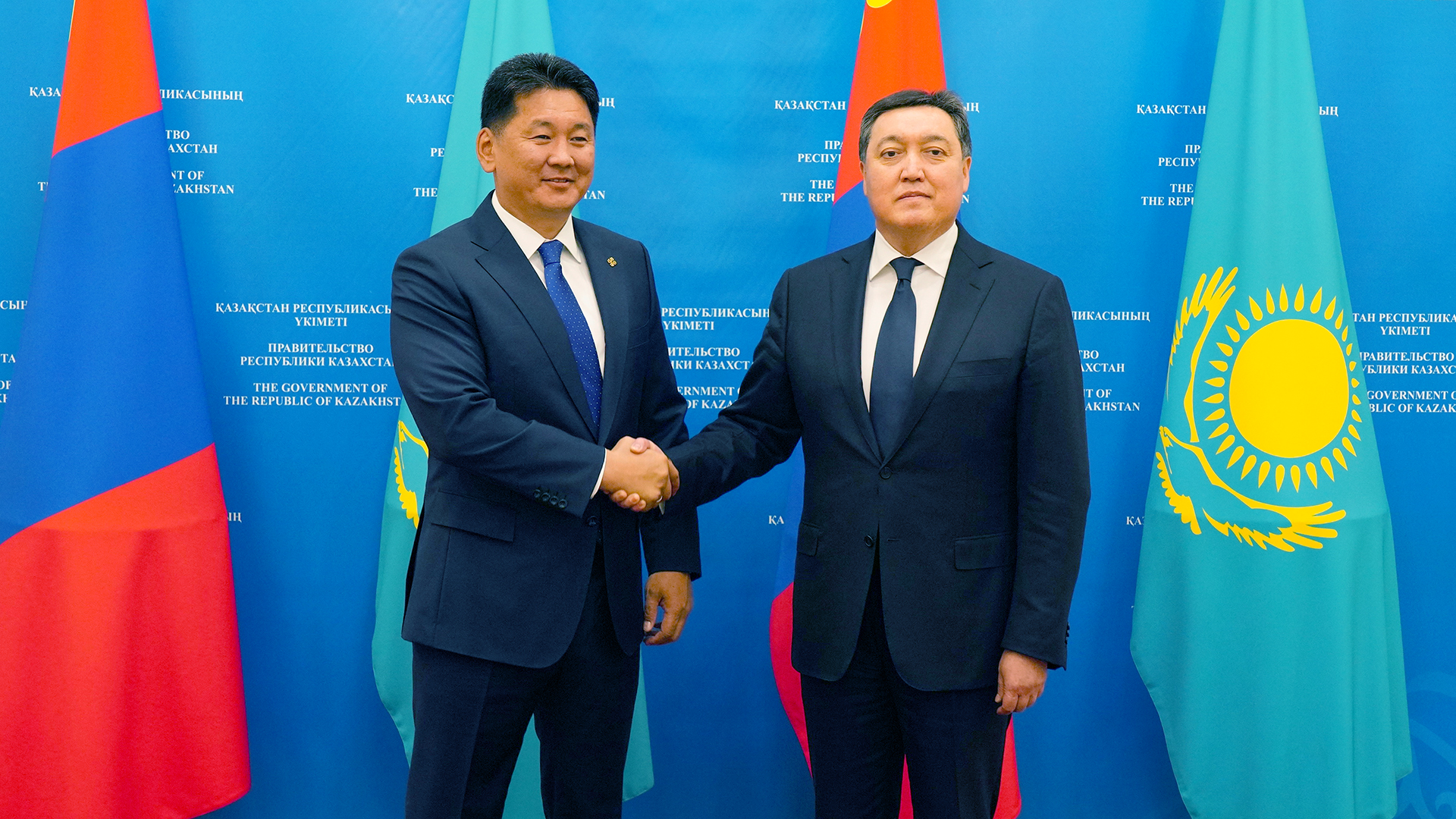 Mamin holds a meeting with Mongolian Prime Minister