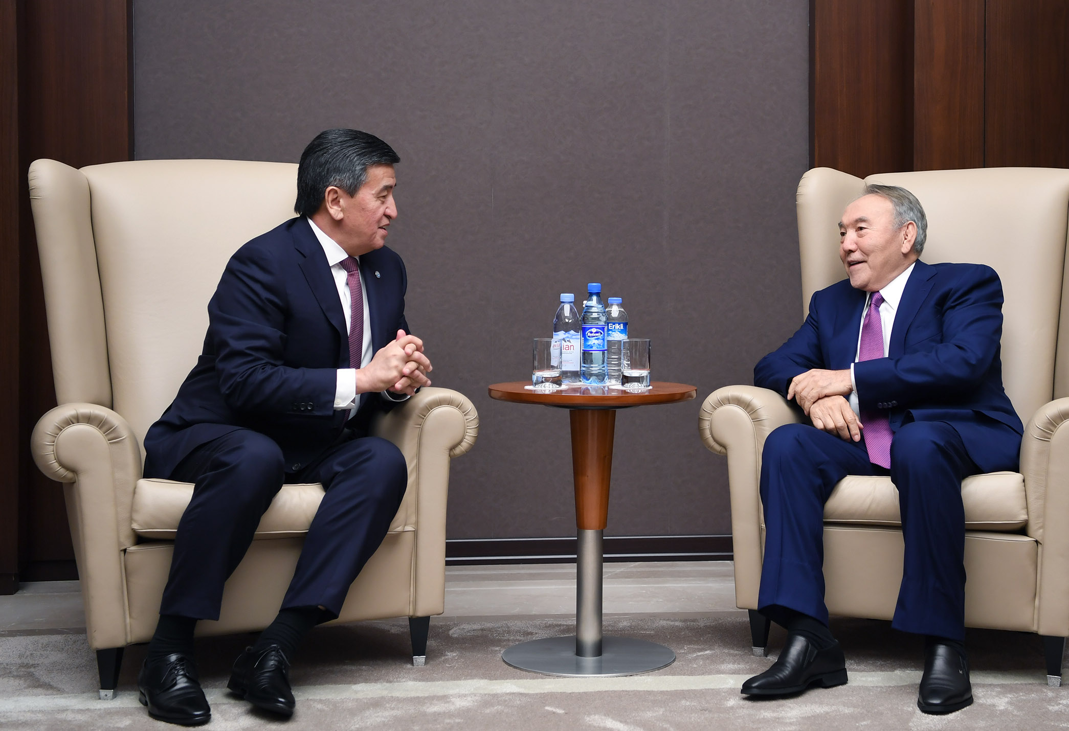 Elbasy meets with President of the Kyrgyz Republic