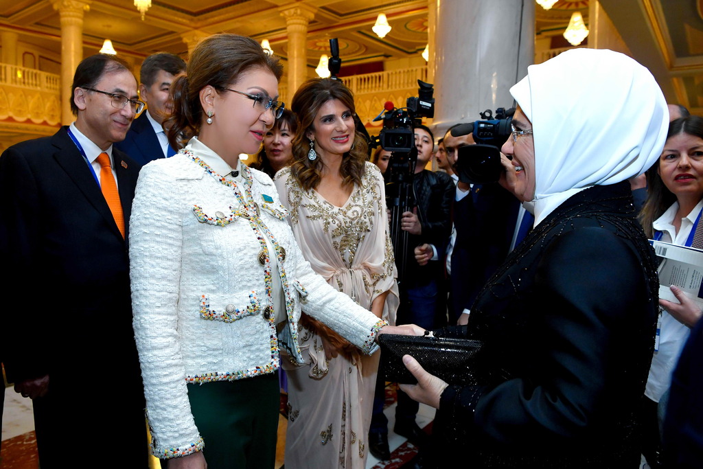 Dariga Nazarbayeva meets with the first lady of the Republic of Turkey Emine Erdogan