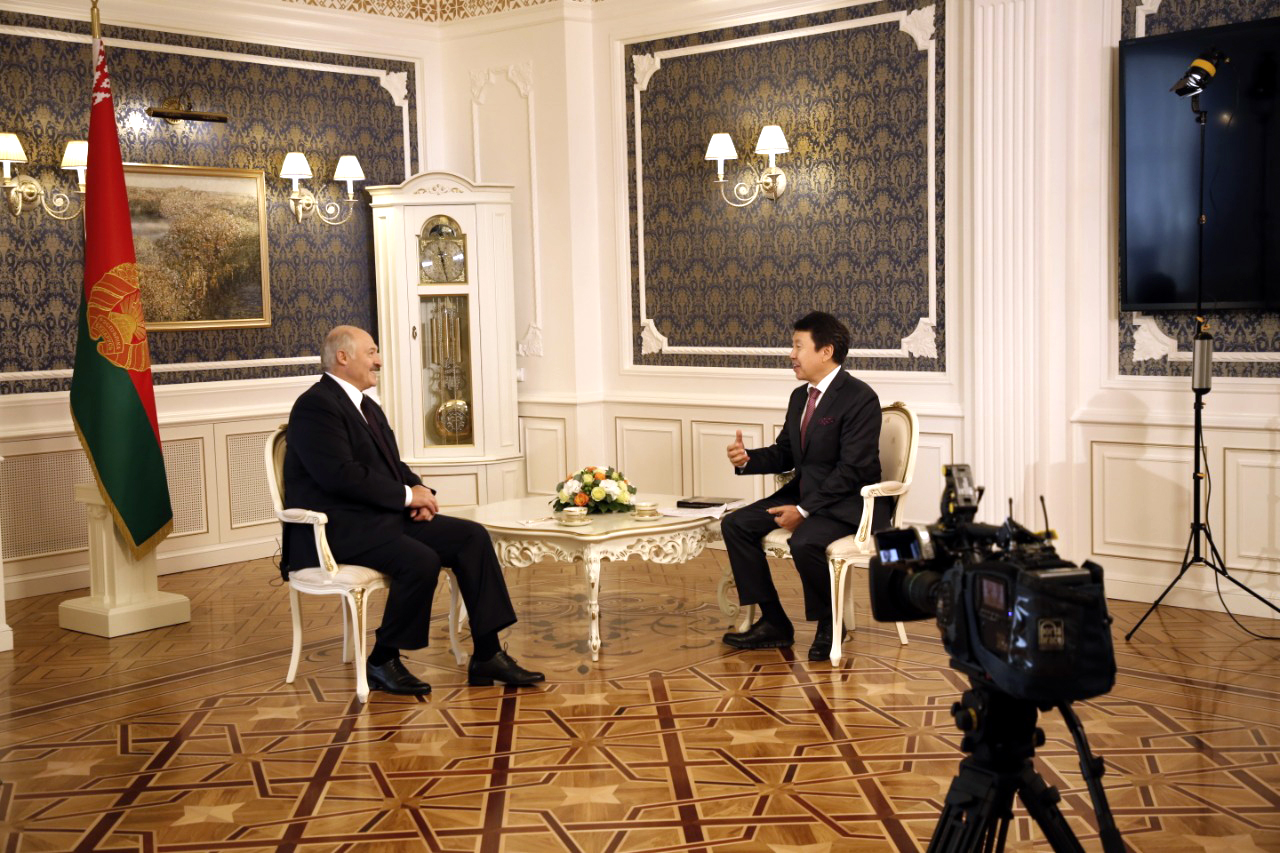 Belarus president gives interview to Kazakhstan's top news agency ahead of official visit