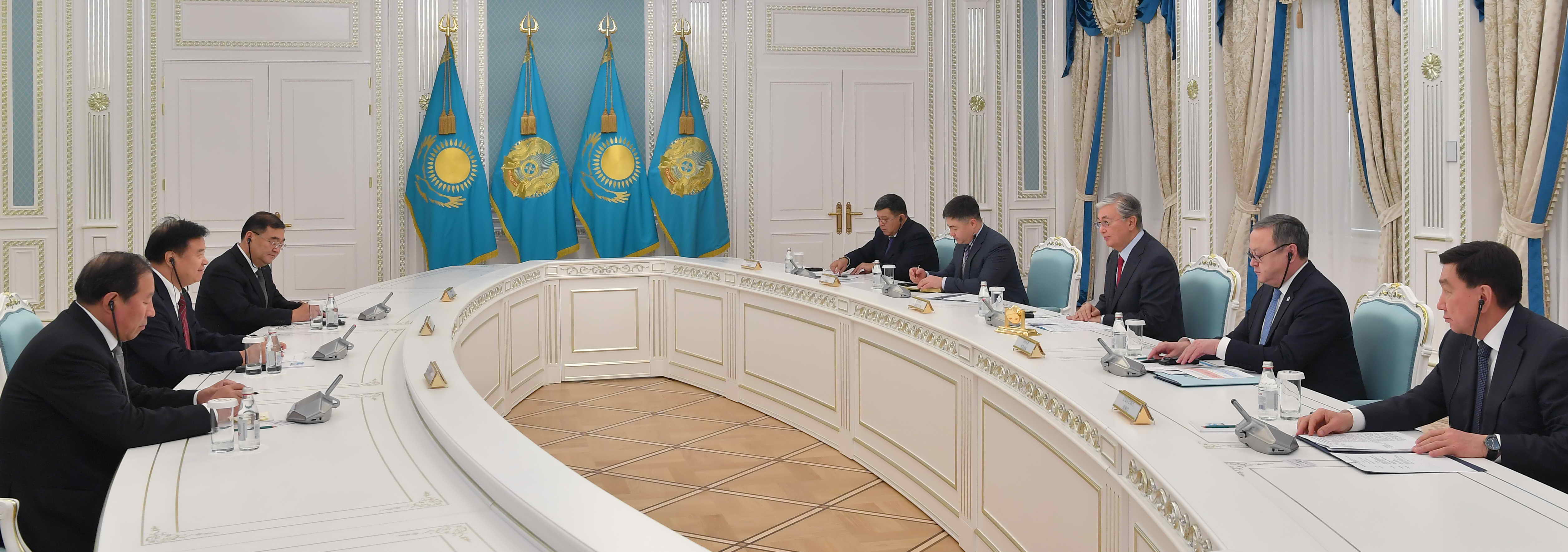 Head of state meets with CNPC board chairman