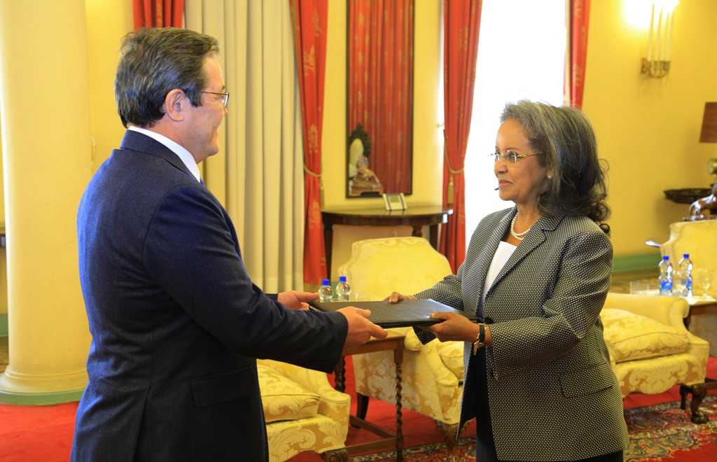 Ambassador of Kazakhstan presented credential letters to the President of Ethiopia