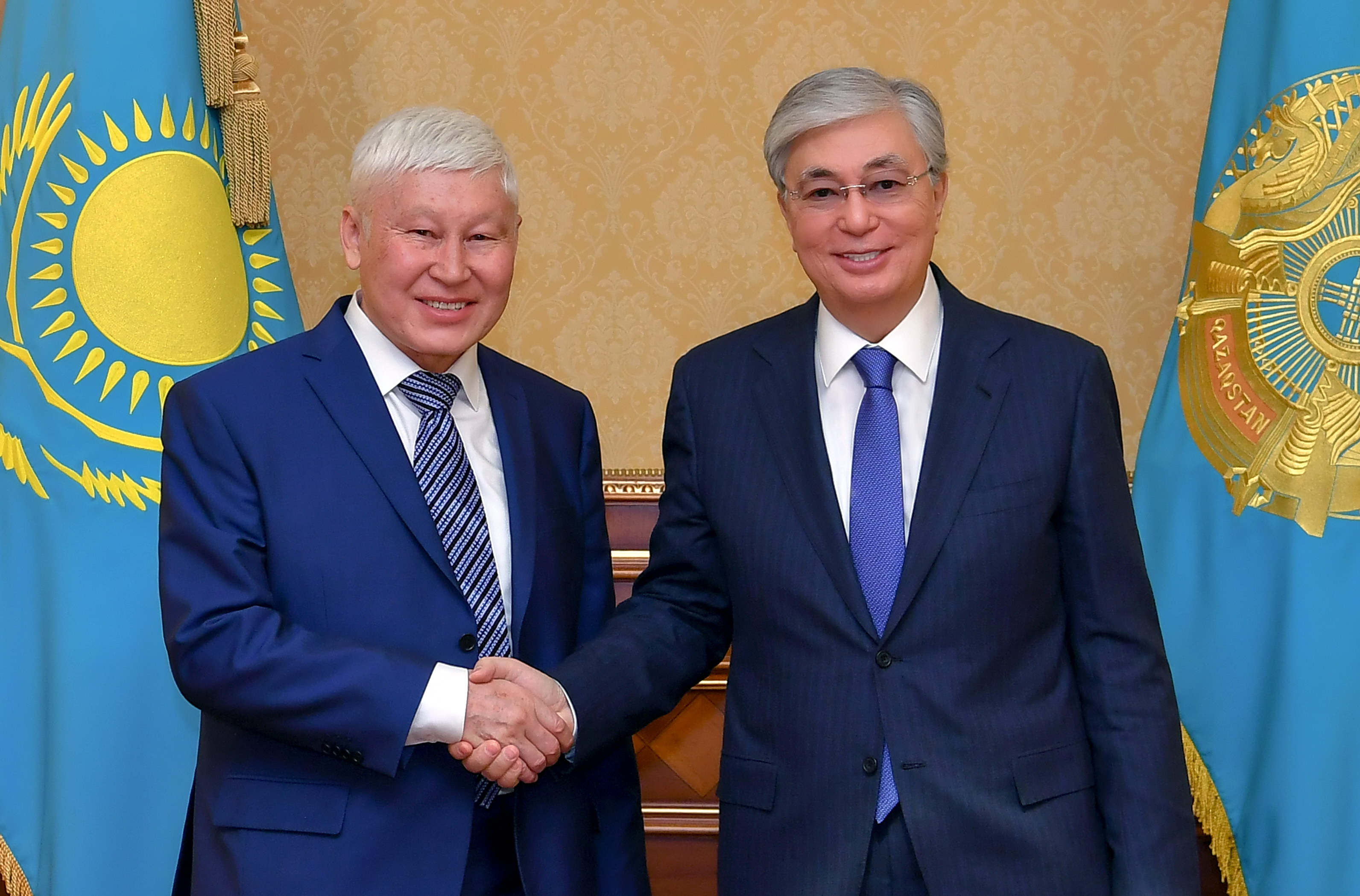 Head of state receives academician Askar Zhumadildayev
