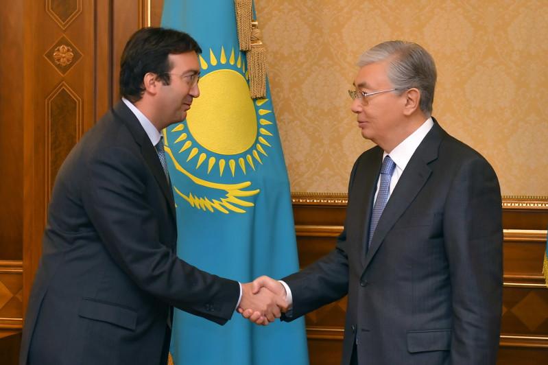 Kazakh President receives GRECO's Executive Secretary Gianluca Esposito