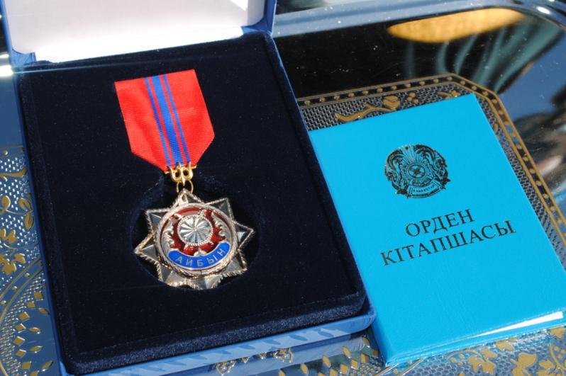 Police officer Darkhan Bazarbayev awarded Order "Aybin" of III degree posthumously