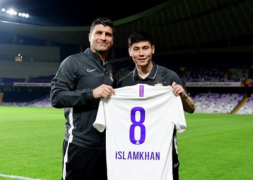 Kazakh football player Islamkhan joins Emirati club Al Ain