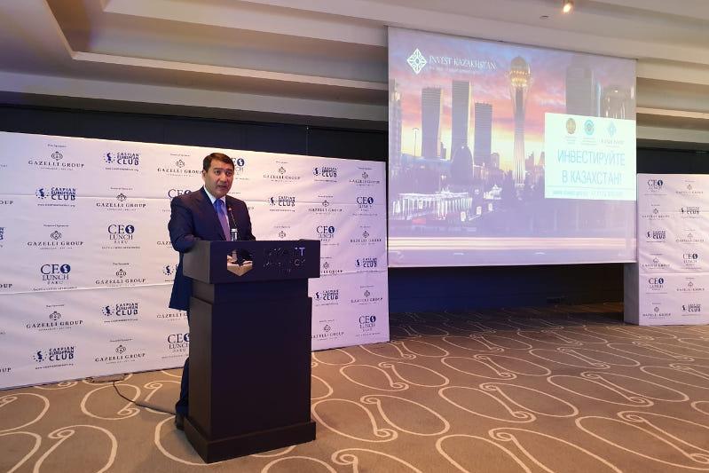 Business climate and investment opportunities of Kazakhstan presented in Baku