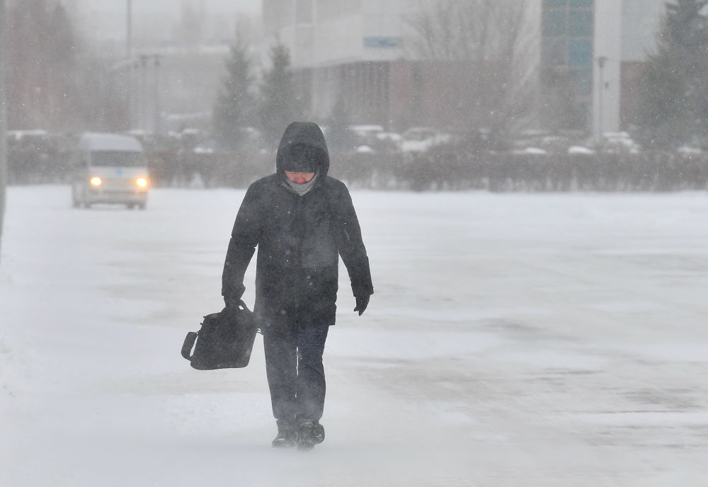 A snowstorm is expected in Nur-Sultan on February 18 and 19