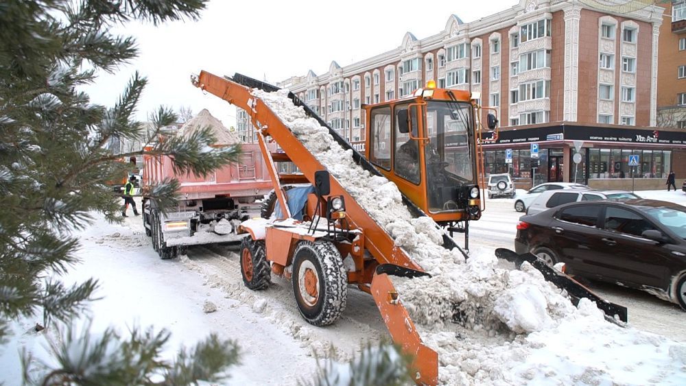 Kazakh capital gets twice as much snow as it got last year