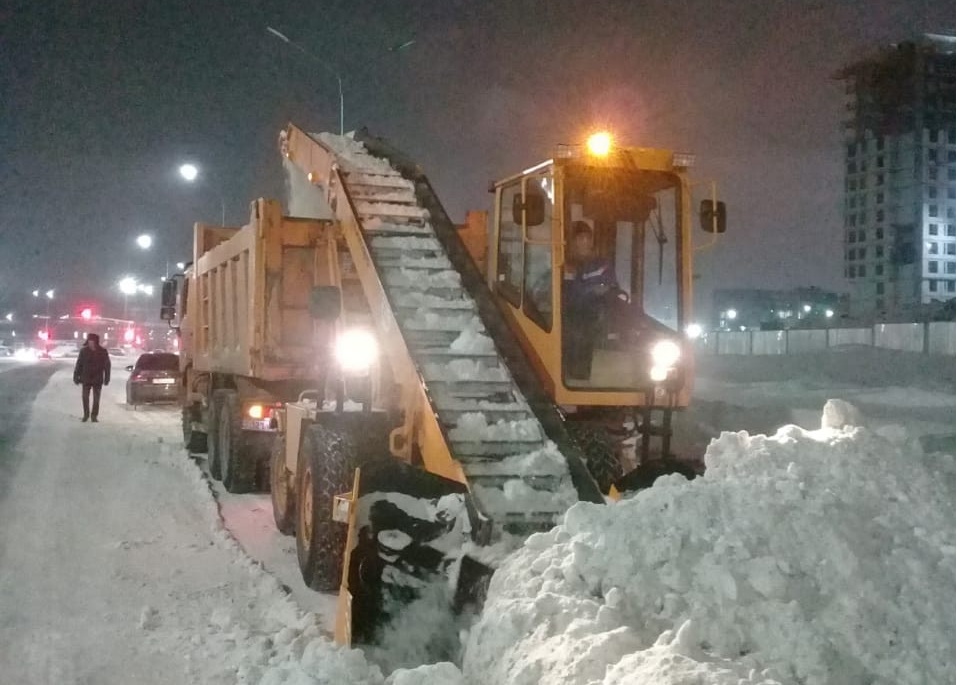 More than 30,000 cubic meters of snow removed in the capital