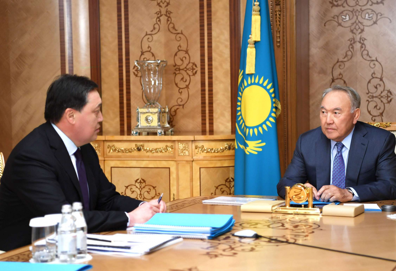 Elbasy meets with Prime Minister Askar Mamin