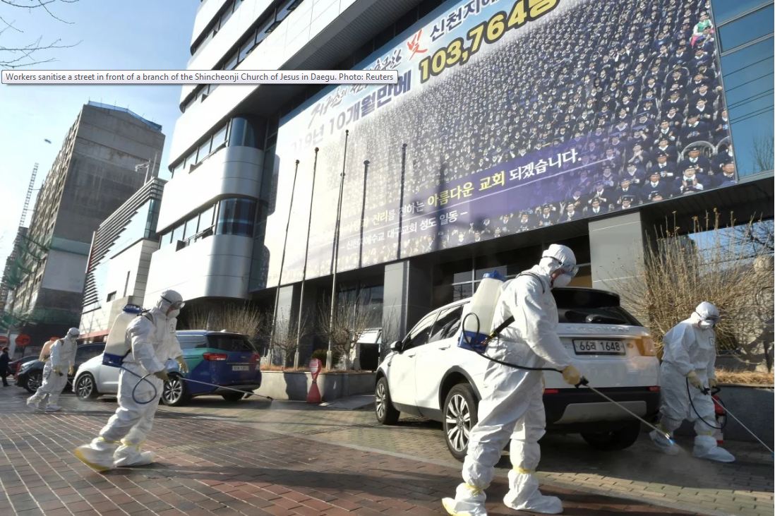South Korea's coronavirus cases soar to 763, 7 deaths reported