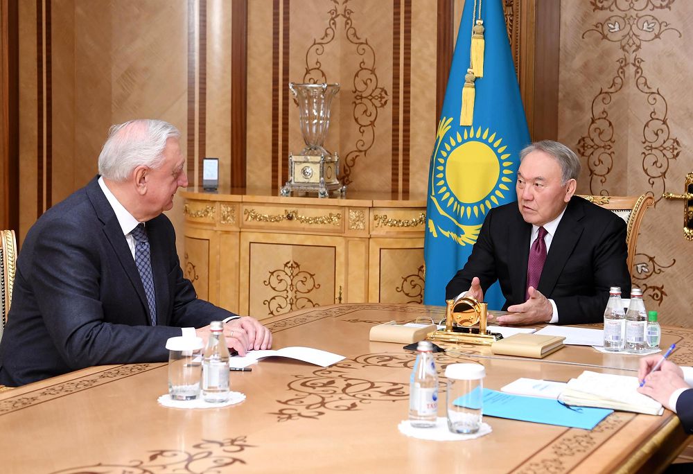 N.Nazarbayev meets with EEC​ Chairman of the board