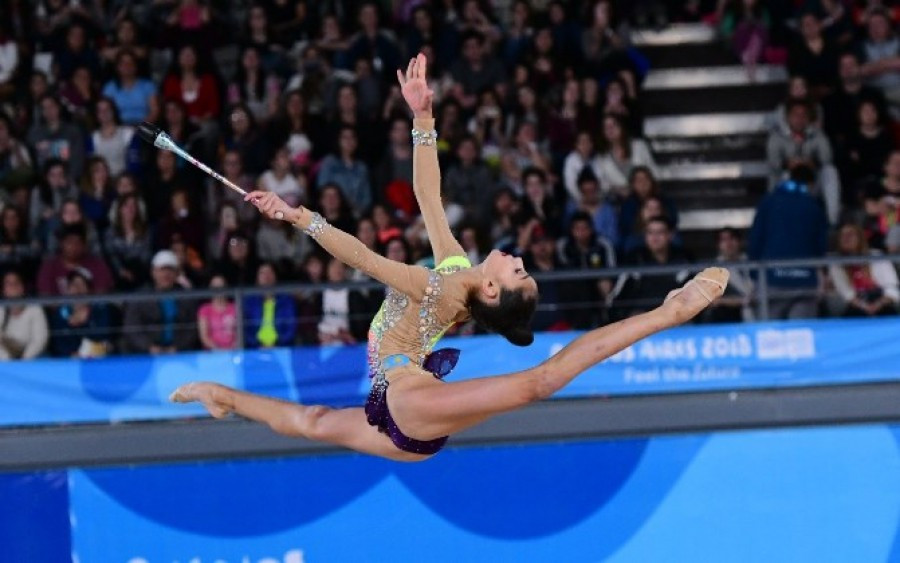 Kazakh gymnasts win three medals in Budapest