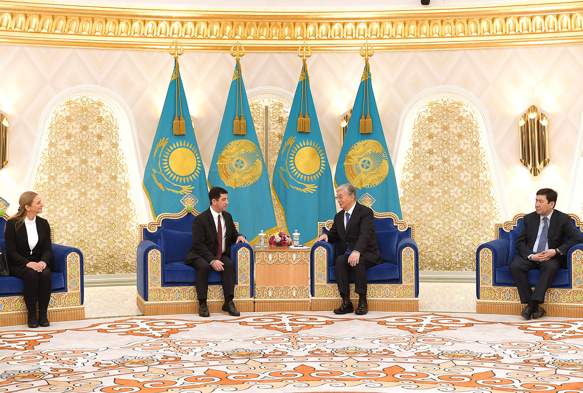 President Tokayev receives Credentials from ambassadors of different states