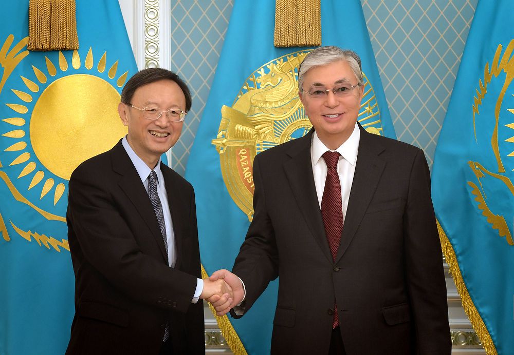Kazakh President meets with a member of the Politburo of the Chinese Communist Party