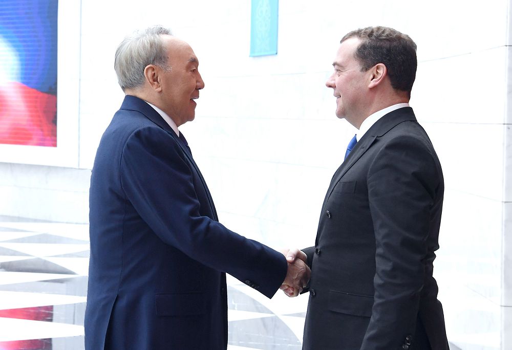 Elbasy meets with Dmitry Medvedev