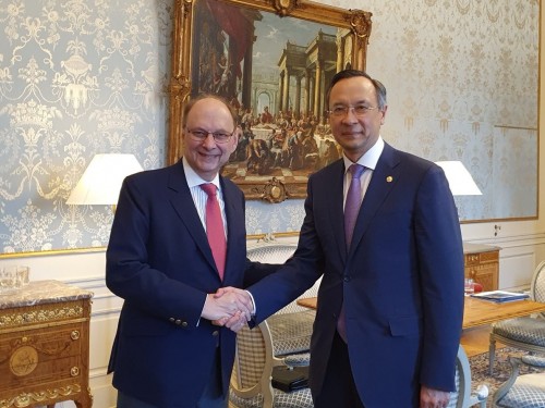 Kazakh Ambassador meets with the State Secretary of Swedish MFA