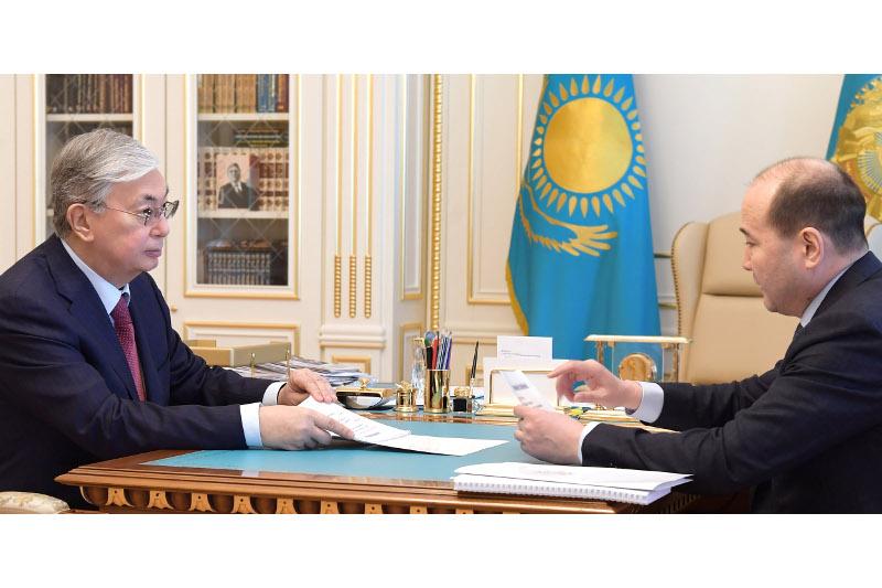 Kazakh President receives Prosecutor General Gizat Nurdauletov